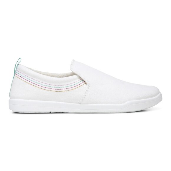 Vionic   Women's   Marshall   White   Canvas   Slip   On   Orthotic   Sneaker - Picture 5 of 7